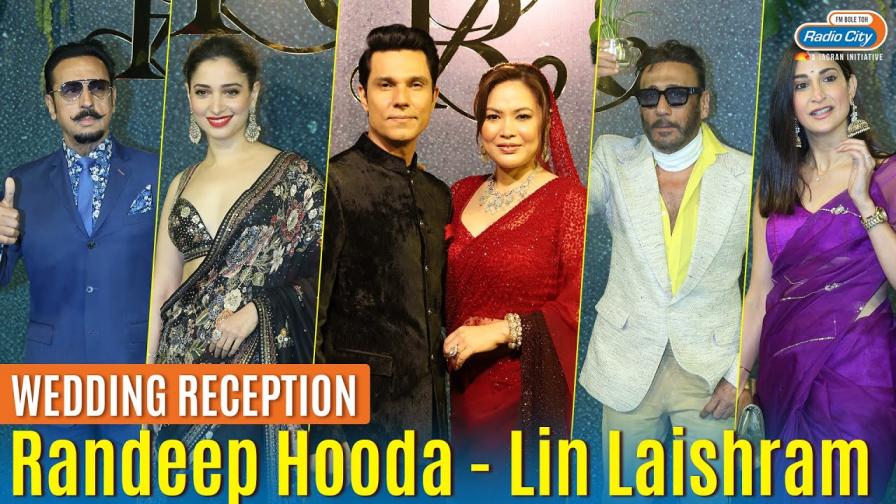 Randeep Hooda And Lin Laishram Host A Starstudded Wedding Reception